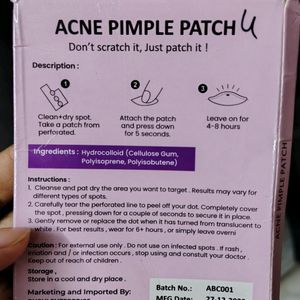 🔥Serum+72 Acne patch+ cc cream😍✅ combo