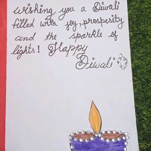 Diwali wishing Card