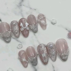 Press On Nails(Dreamy Bride).  Price Dropped 🎉🎉