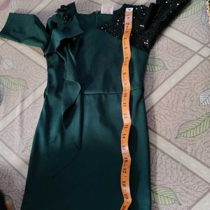 Very Beautiful Green Colour Dress