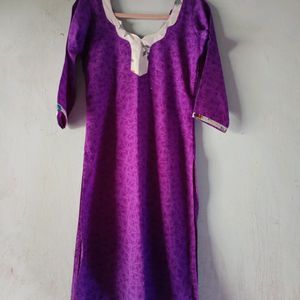 💥Diwali Offer💥Purple Kurta Set💜