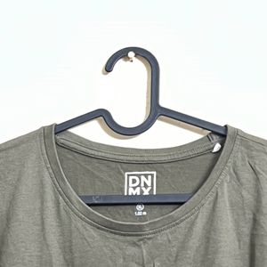 Olive Green Graphic Tshirt