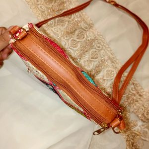 Ikkat Sling Bag