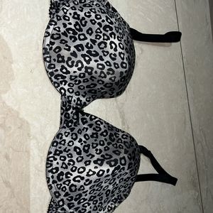 Beautiful Leopard Print Padded Bra