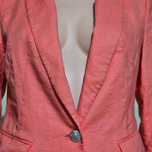 Office Coral Blazer