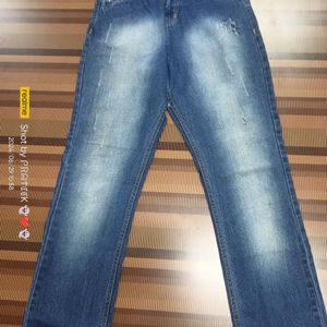 (M-96) 28 Size Straight Denim Jeans
