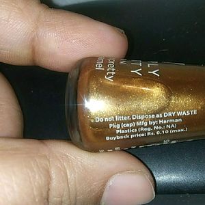 Avon Simply Pretty Color Me Pretty Nail Enamel - Code - Glitter Gold - NE 03