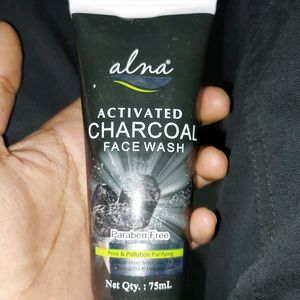 ALNA Activated  CHARCOAL Facewash ( Paraben Free)