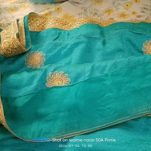 Sarees With Stitch Blouse