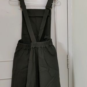 Backless Dungaree- pair With White Top