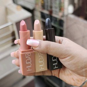 Huda Beauty Lipstick 3 Pc Copy