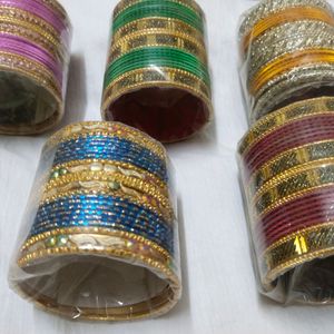 Combo Of 5 Beautiful New Bangles