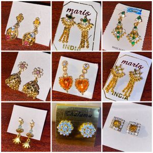 Earrings Stock Clearance Combo Sale!!!-!!!