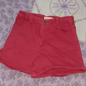 Height Waisted Shorts