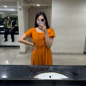 Orange Maxi Dress