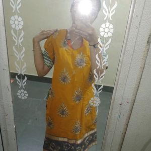 Yellow Kurti