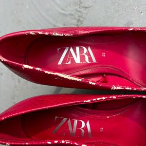 Zara Hot Pink Heels