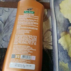 Brand New Pure Roots Cocoa Butter Lotion