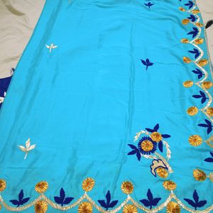 Rajasthani Gota Work Saree