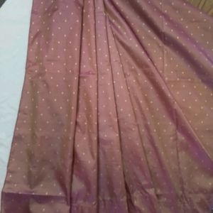 Dual Tone Beautiful Silk Saree