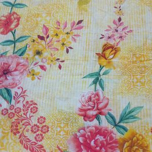 Floral Print Material