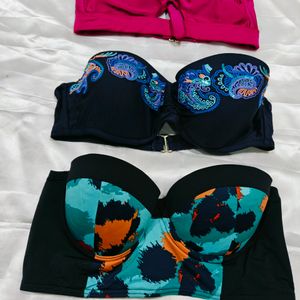 Combo Of 3 Corset Top bra