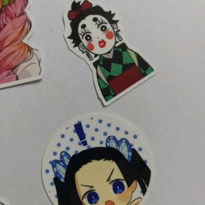 Demon Slayer Stickers 5 + 1