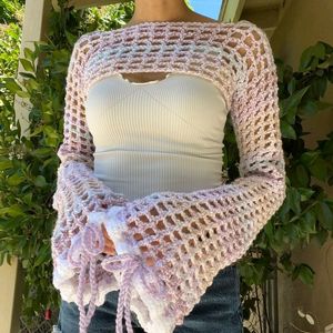 Crochet Flowy Bolero