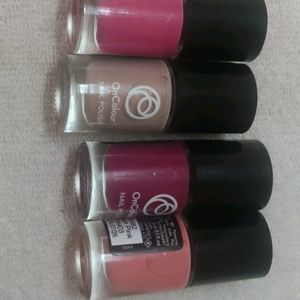 On Colour Nail Polish Peach Pink Shade