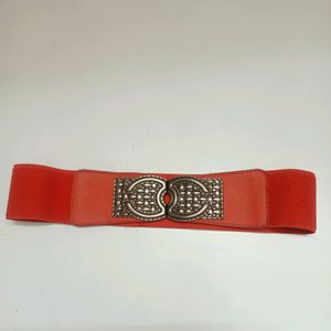 Heavy Red Bangle