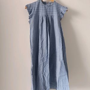 Blue Summer COTTON Dress