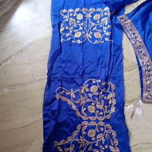 Royal Blue Colour Lehenga Choli For Women