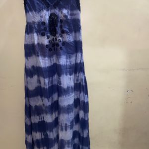 Maxi Blue Gown