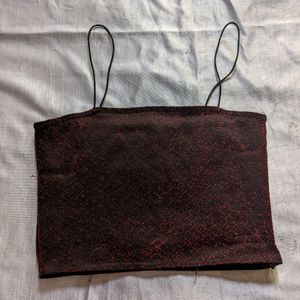 Glittery Basic Tank Top