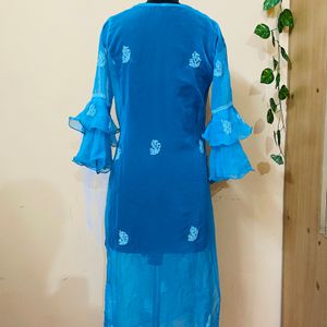 Chikenkari Kurti