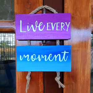 Mini Wall Decor ( Wooden Sign)