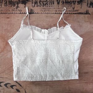 Shinestar Women White Corset Top