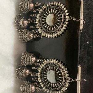 Oxidized Jhumki