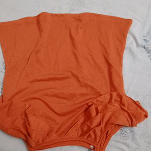 Orange Strap Tunic