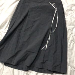 Y2k office siren midi skirt