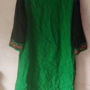 Cotton Green Kurti