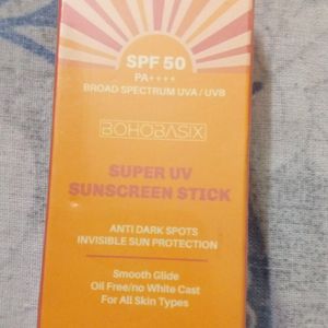 Spf50 Pa+++ Sunscreen Stick