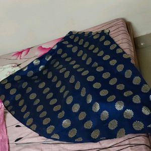 Skirt Of Banarasi Print