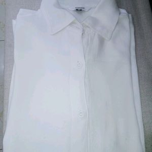 Solid White Shirt