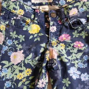 Floral Jeans