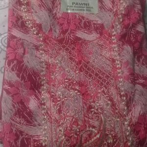 Pure Kashmiri Wool Pakistani Pashmina Suit