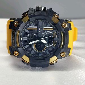 G-Shock Yellow Sports Watch For Mens