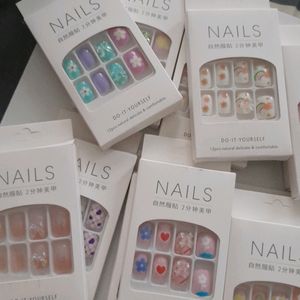 Fake Nails Pack Of 12