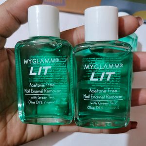 My Glam Lit Nail Polish Remover Pack Of 3