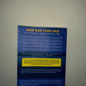 Rich dad Poor da by Robert Kiyosaki